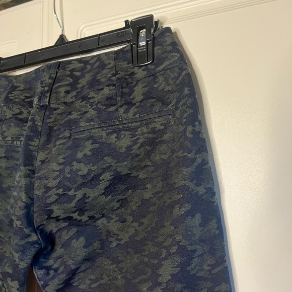 Roseanna Equestrian Inspired Made in France Camo Trousers with Leather Details - Picture 12 of 15